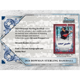 2024 Bowman Sterling Baseball Hobby 12 Box Case