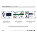 2024 Panini National Treasures Collegiate Football Hobby 4 Box Case