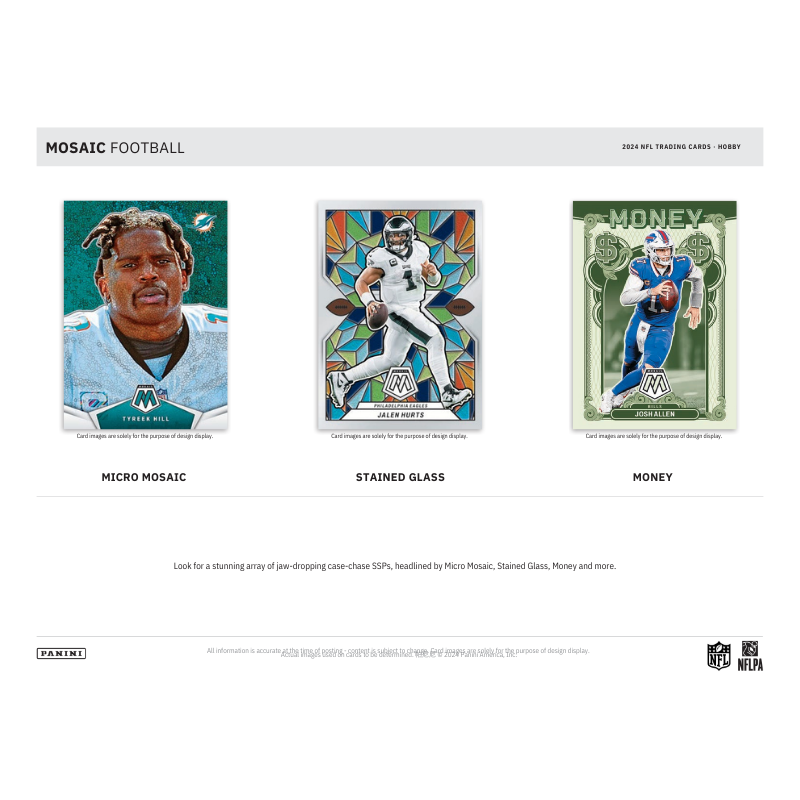 2024 Panini Mosaic Football Hobby 12 Box Case