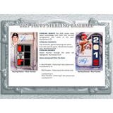2025 Topps Sterling Baseball Hobby 4 Box Case