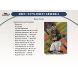 2025 Topps Finest Baseball Hobby 8 Box Case