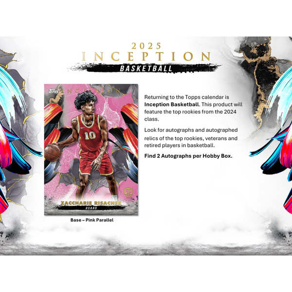 2024/25 Topps Inception Basketball Hobby 8 Box Case