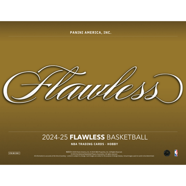 2024/25 Panini Flawless Basketball Hobby 2 Box Case