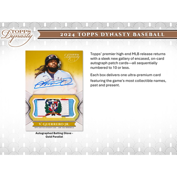 2024 Topps Dynasty Baseball Hobby Box