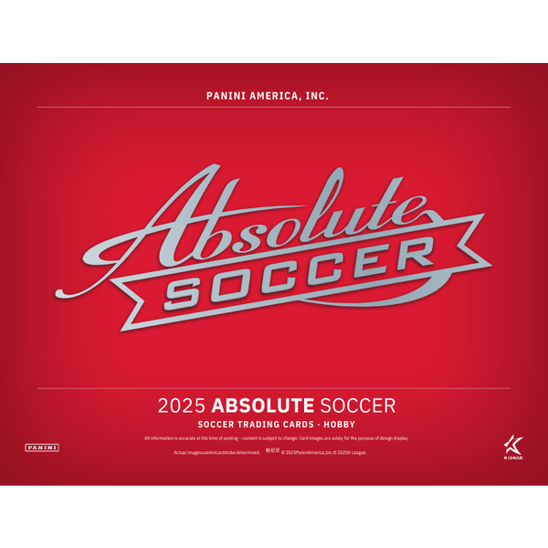 2025 Panini Absolute K League Soccer Hobby 12 Box Case