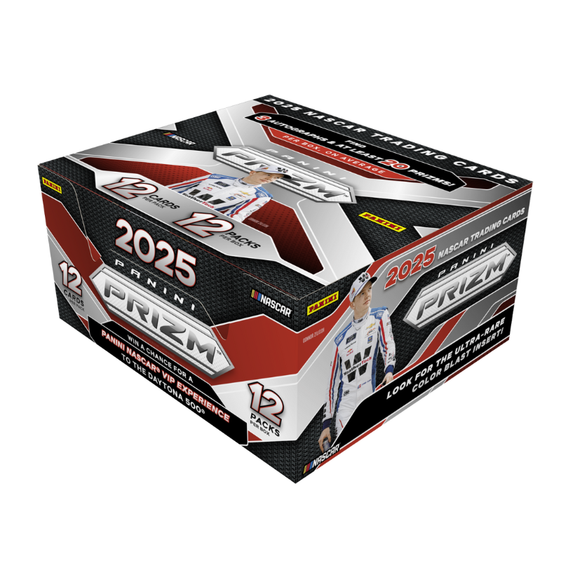 2025 Panini Prizm Racing Hobby 12 Box Case